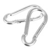 Mipcase 2 Pcs Heavy Duty Carabiner Hooks with Steel Bearing