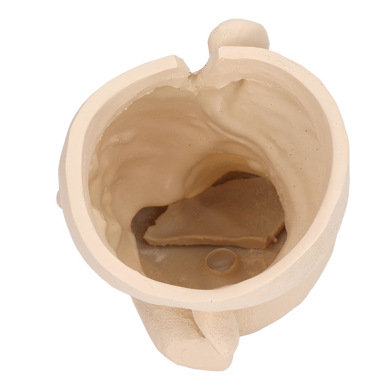 Face Flower Pot Sleeping Girl High Density Resin Drainage Hole