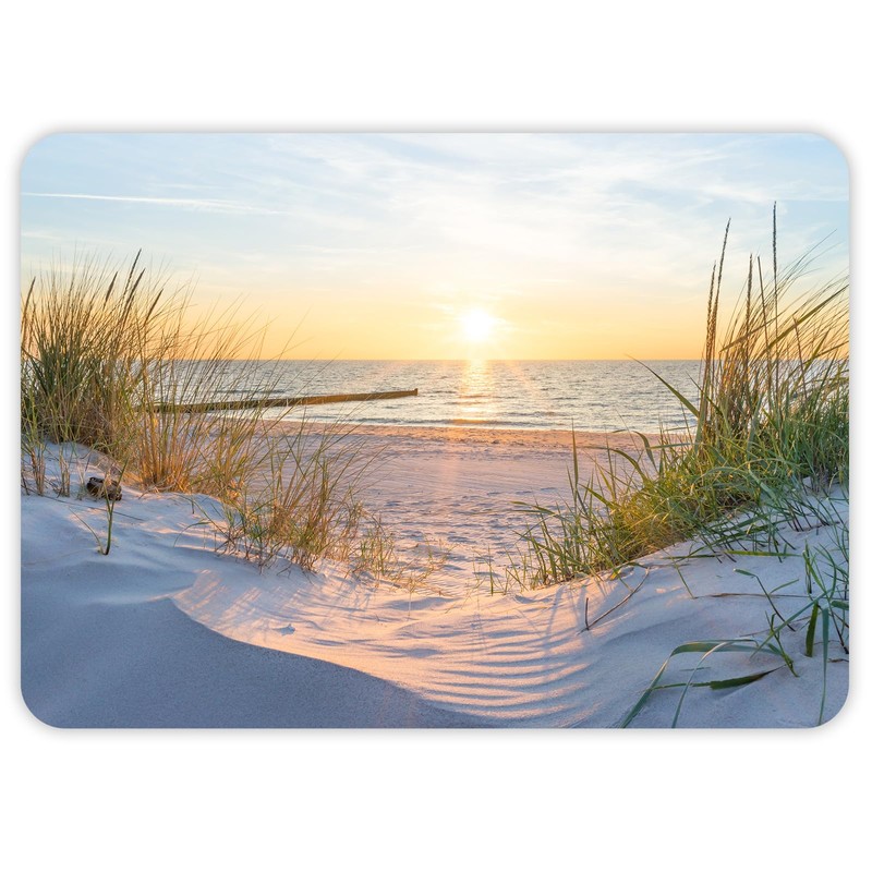 Sturdy Vinyl Place Mat Baltic Sea Children's Place Mat Washable