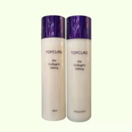 Chamzone 참존 탑클래스 더 콜라겐 리프팅 기초2종 (스킨120ml+에멀전120ml) 탄력 CHAUMZONE Top Class The Collagen Lifting Basic 2-Set (Skin 120ml + Emulsion 120ml) Elasticity