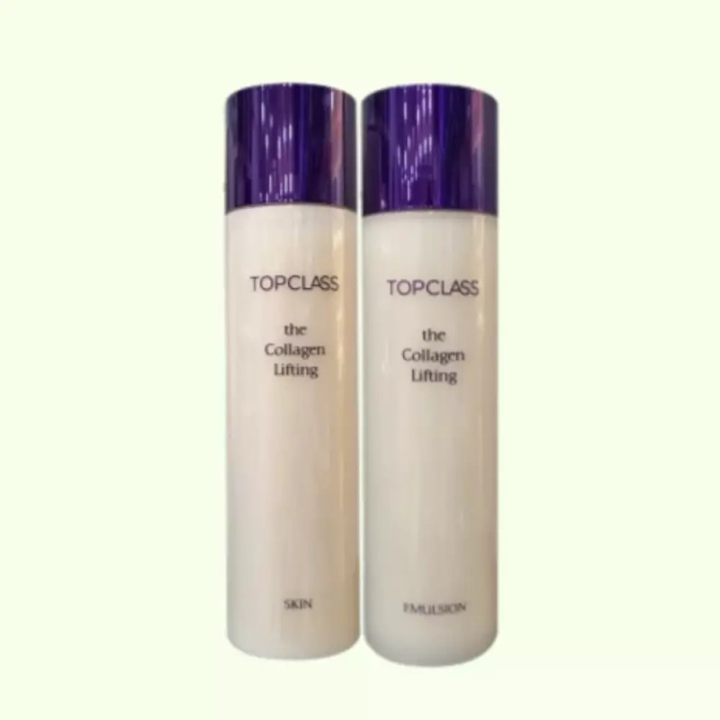 Chamzone 참존 탑클래스 더 콜라겐 리프팅 기초2종 (스킨120ml+에멀전120ml) 탄력 CHAUMZONE