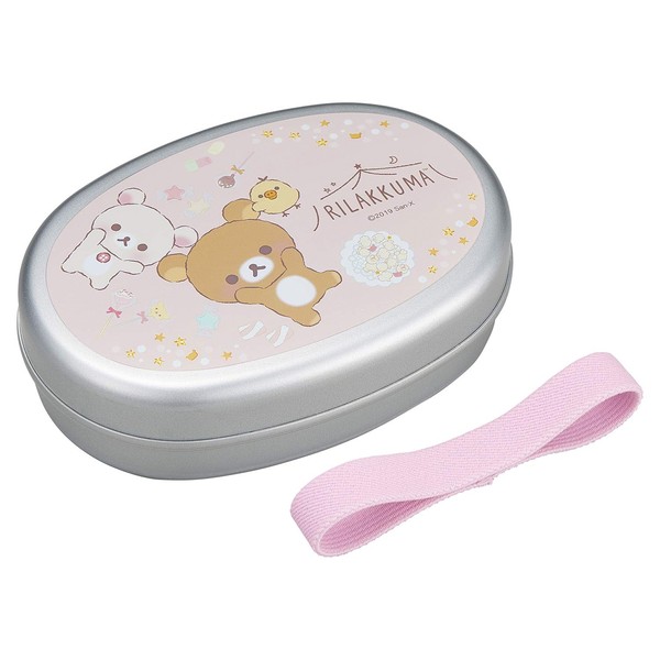OSK Rilakkuma AL-5 Aluminum Children's Lunch Box M (with Partition)