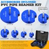 BLEKOO 7PCS PVC Pipe Reamer Kit - SCH40 Aluminum Deburring