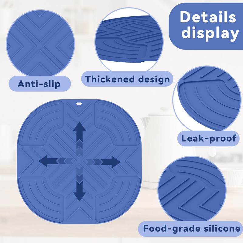 260pcs Air Fryer Liners and Silcone Liner for Ninja Crispi