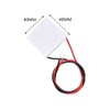 3PCS TEC1-12710 40x40MM 1.57x1.57inch Thermoelectric Peltier Cooler Semiconductor Refrigeration Chip