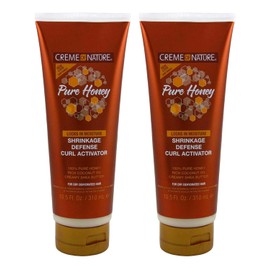 Creme Of Nature - Activador de rizos de miel pura, tubo de 10.5 onzas (310 ml) (paquete de 2) | 10.5 onzas