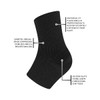 CEP Max Support Ankle Sleeve, Black, Unisex, XL