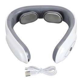 Electric Pulse Neck Massager Reduce Fatigue 6 Modes 9 Strength Foldable Rechargeable Neck Massage Machine