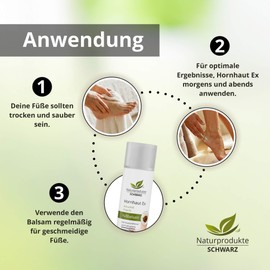 Naturprodukte Schwarz - Callus Ex - Callus Remover and Foot Cream 50 ml