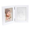 Happy Hands Small Double Frame Handprint Set for a Baby