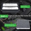 Dacall Engine & Cabin Air Filter Set for Hyundai KONA