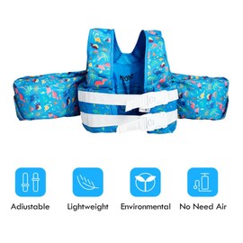 Kids Swim Vest Puddle Jumper Toddler Floaties 30-50 Pounds 1-6 Years Old