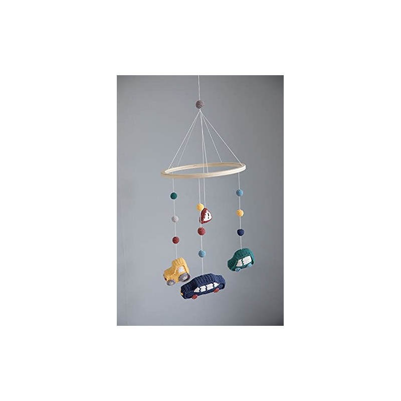 Sebra - Mobile - Wind Chime - Crochet Mobile -