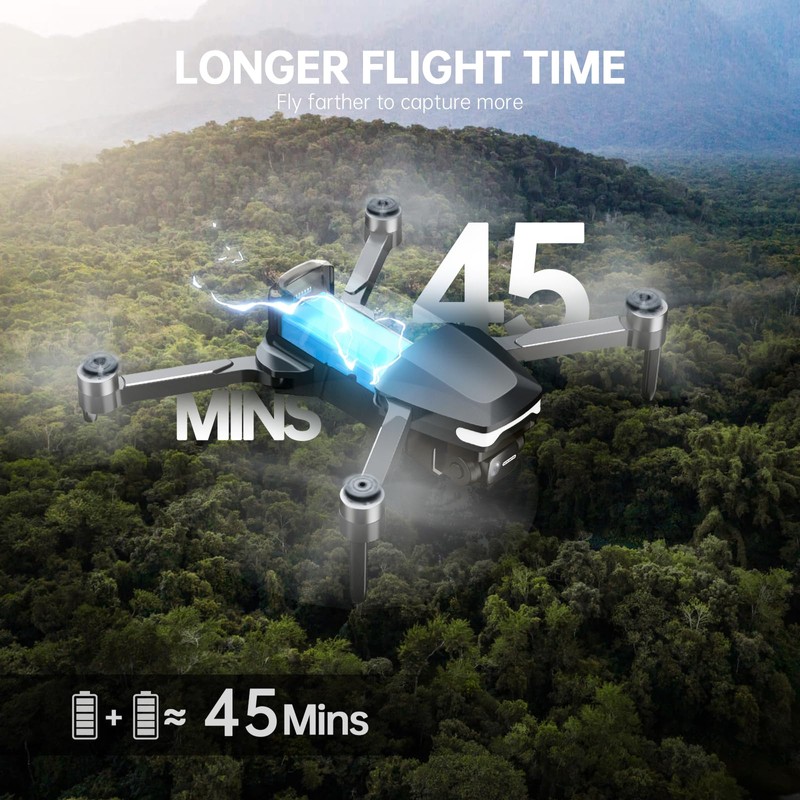 Drone with Camera 4K for Adults Beginners, Drone with GPS,