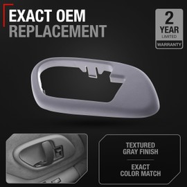 T1 A 15708079 Conductor Izquierda delantero o trasero interior gris Bisel Caso | Fits 95 – 00 – GMC Blazer Tahoe Jimmy Yukon 95 – 99 Suburban C & K Pickup Trucks by trubuilt 1 Automotive