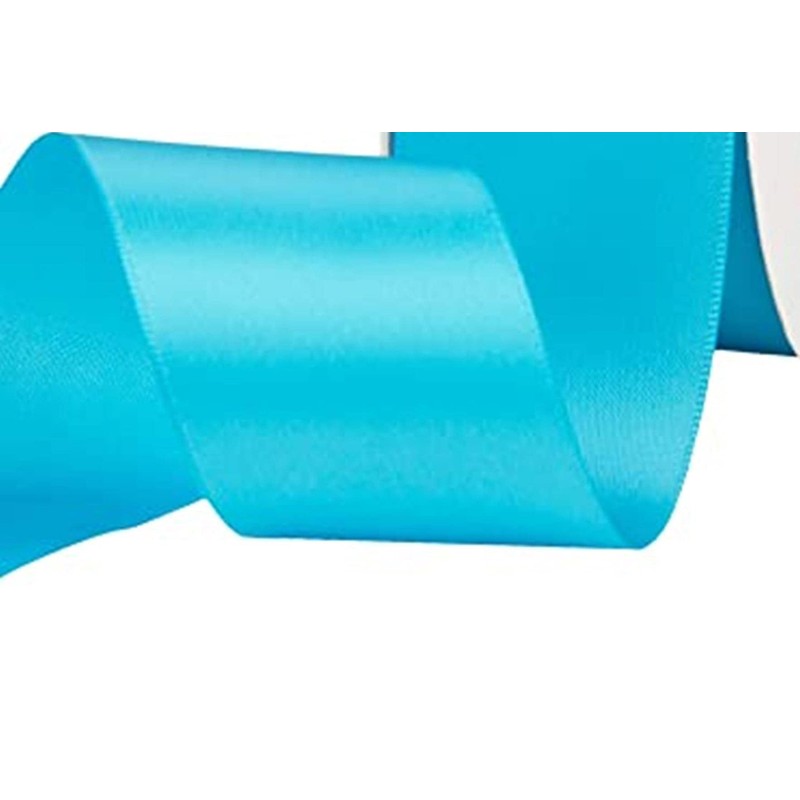 Turquoise Satin Ribbon 50mm Wide 5 Meter Gift Wrap Ribbon,