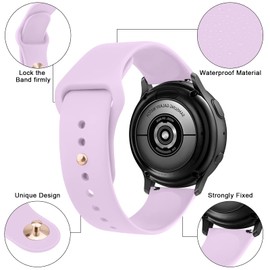 Meliya Bands Compatible with Garmin Vivoactive 5 / Vivoactive 3 Watch Band, Garmin Venu 2 Plus / Venu Sq / Venu Watch Bands Women Men, Soft Silicone Sport Replacement Strap for Garmin Vivoactive 5,