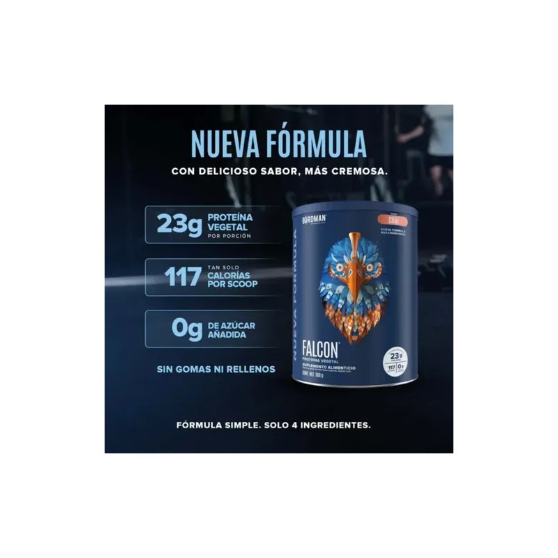 Proteina Fitness Birdman Falcon Nueva Fórmula Chai 960 G F