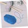 LALAFINA Replaceable Crocheting Yarns 5 Rolls of 50g Yarns for