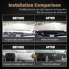 KEYOOG Dashboard Cover Dash Mat Fit for 2024-2019 to-yota RAV4