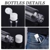 BENECREAT 24 Pcs 1.7 fl oz (50 ml) Small Bottles,