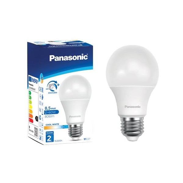 Panasonic E27 LED Dim Lamba 8.5W 806LM 6500K
