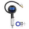 Eacam Digital Tire Pressure Gauge with Inflator, 180 PSI Air