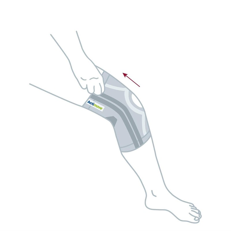 Medium Actimove EVERYDAY SUPPORTS Knee Support, Open Patella with four