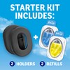 Febreze Odor Fighter, Can Air Freshener, Stick-On Deodorizer for Garbage