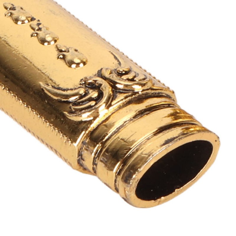 Vintage Needle Case Engraved Stereoscopic Pattern Stylish Sewing Needles Storage