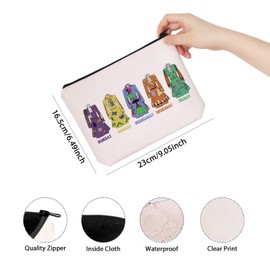 Teacher Gift Monday Tuesday Wednesday Thursday Friday Makeup Bag Educator Education Gift (Five Weeks CA)