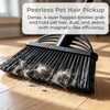 Xifando Heavy Duty Broom - 55 Inch Adjustable Long Handle