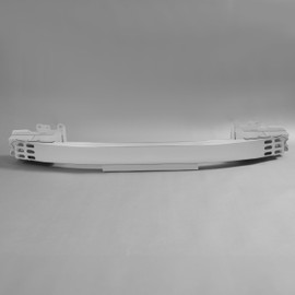 ALMULOO Front Bumper Reinforcement Compatible with 2016-2021 Honda Civic Replacement for HO1006196 Electrophoresis Aluminum Silvery