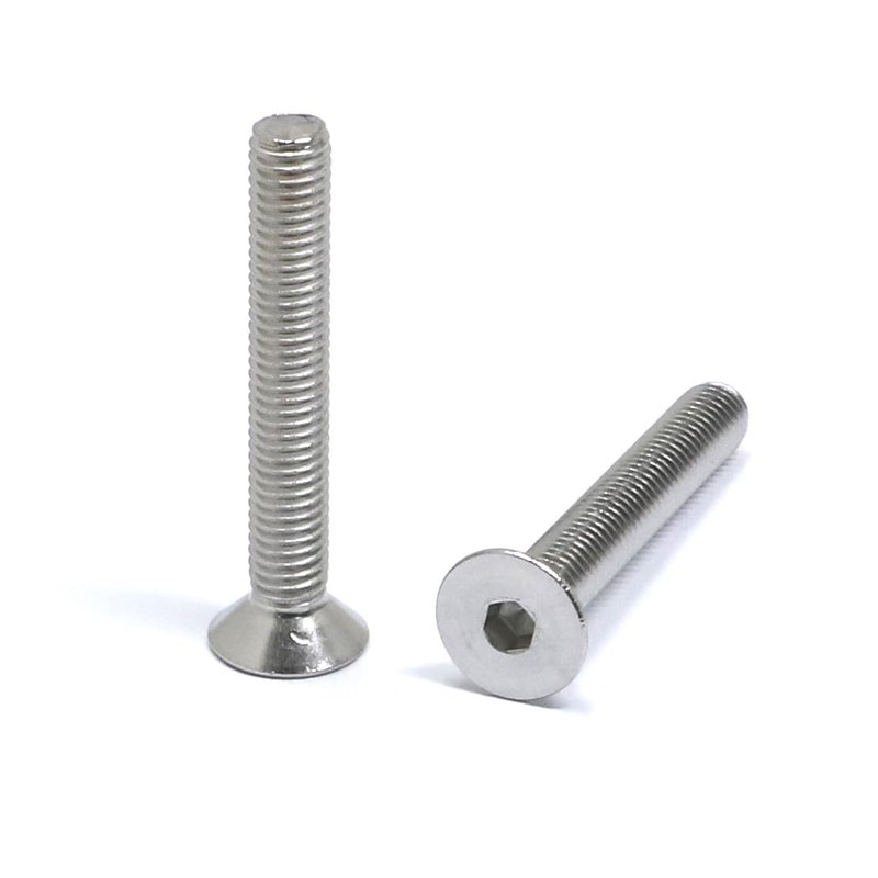 iexcell 50 Pcs M5 x 35mm Thread Pitch 0.8 mm