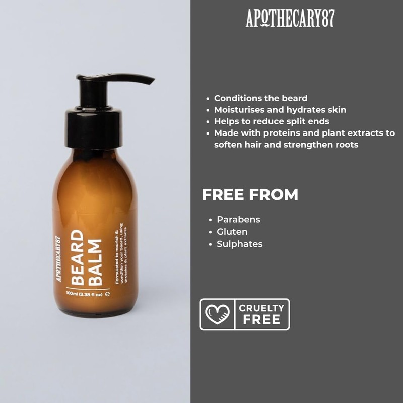 Apothecary 87 Beard Balm | Premium Formulation With Plant Extracts