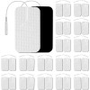 Lotfancy TENS Unit Electrode Pads, 40Pcs 2" X 3.5" TENS