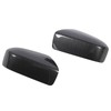 2PCS Side Mirror Cover Left Right Carbon Fiber Pattern 76201