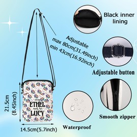 WZMPA Lucy TV Show Crossbody Bag Lucy & Ethel Fans Gift Every Ethel Needs Her Lucy Shoulder Bag Lucy & Ethel Merch (Ethel Lucy CB)