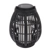 Solar Garden Lantern LED Outdoor Solar Lantern Waterproof Decorative Rattan