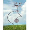 American Made Forky Frog Balancing Garden Stake and Upcycled Utensil