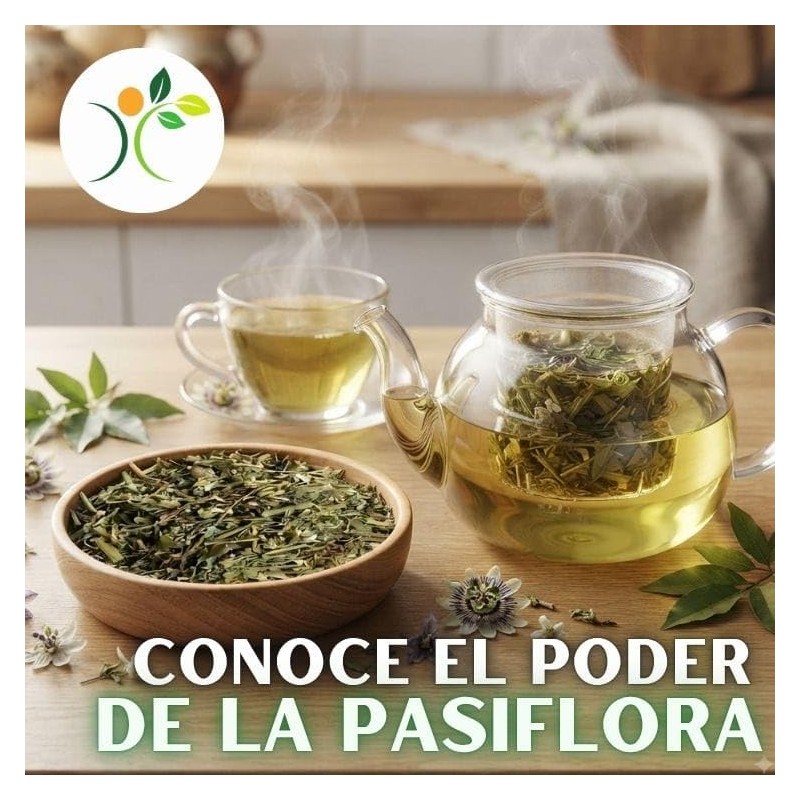 Xenivalle Pasiflora 500g Natural para Infusiones, Ts, Mezclas Herbales y