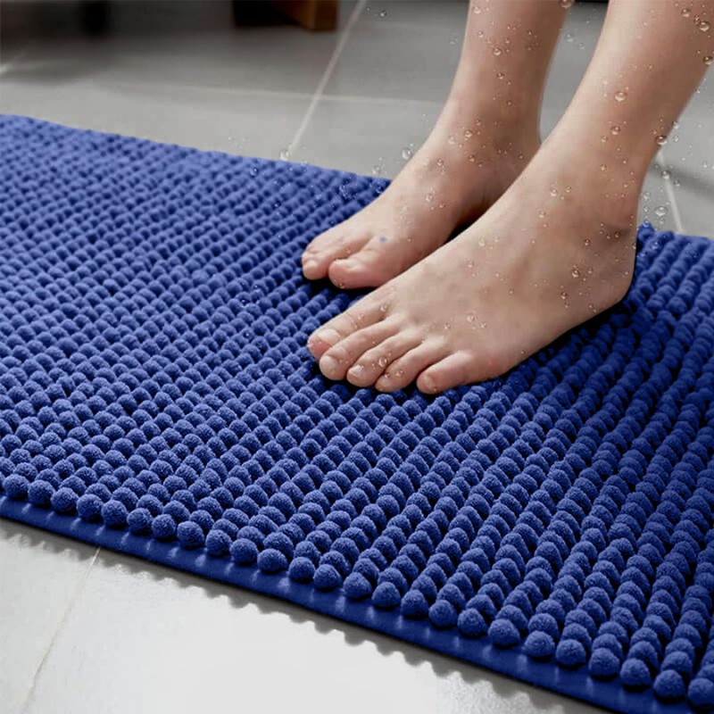 flintronic Non-Slip Bath Mat, 50 * 80 cm Chenille Bath