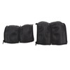 4pcs Stroller Handlebar Cover Waterproof Sweat Absorbing Strong Grip PU