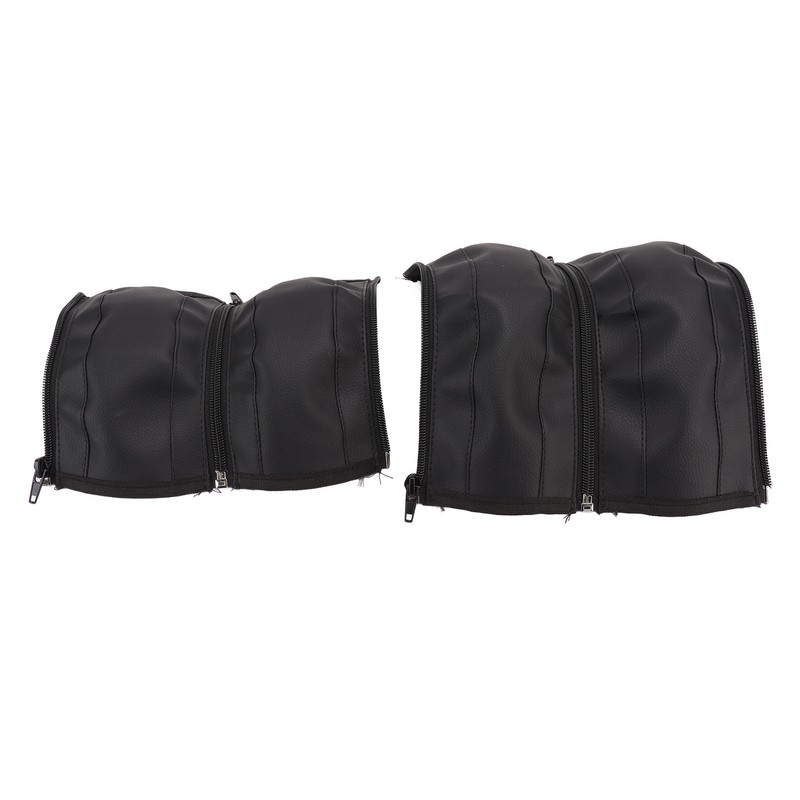 4pcs Stroller Handlebar Cover Waterproof Sweat Absorbing Strong Grip PU