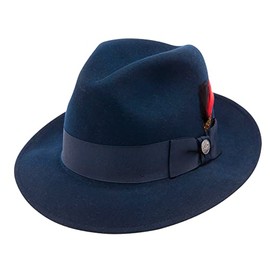 Stetson Frederick, Color: Navy, Size: 7 5/8 (TWFRDK-82204875)
