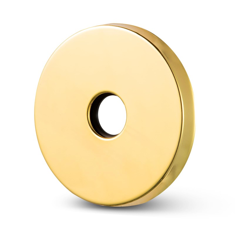 OFFO Extra Large Shower Arm Flange Bright Gold 3.5" in