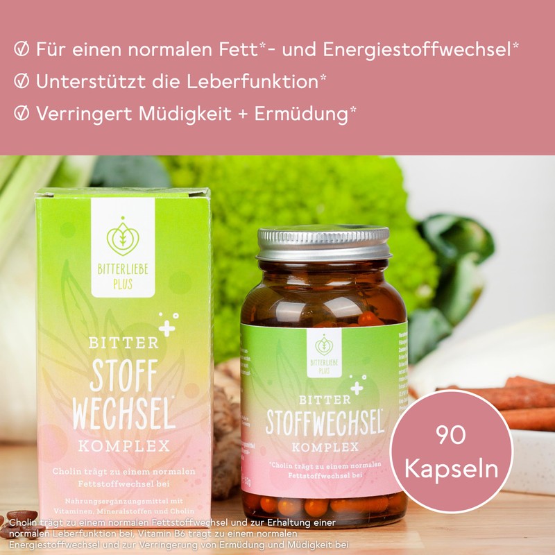 BitterLiebe Bitter Metabolism * Complex - 90 High Dose Capsules