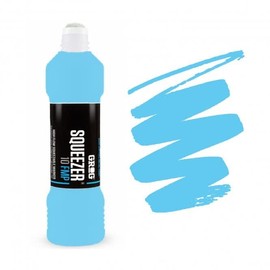 Grog 10 Squeezer - 10mm Refillable Paint Marker Pen - Supplied By Graff-City (Iceberg Blue)