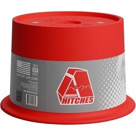 ANDERSEN HITCHES | RV Travel Accessories | 1-Pack Trailer Jack Block w/ Magnets | Quick Leveling Stabilizers for Trailers Jackstand Level Quickjack Heavy Duty Utility Blocks | 3608