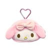 Tanayama Shoji 63202403 My Melody Mini Face Pouch with Carabiner,